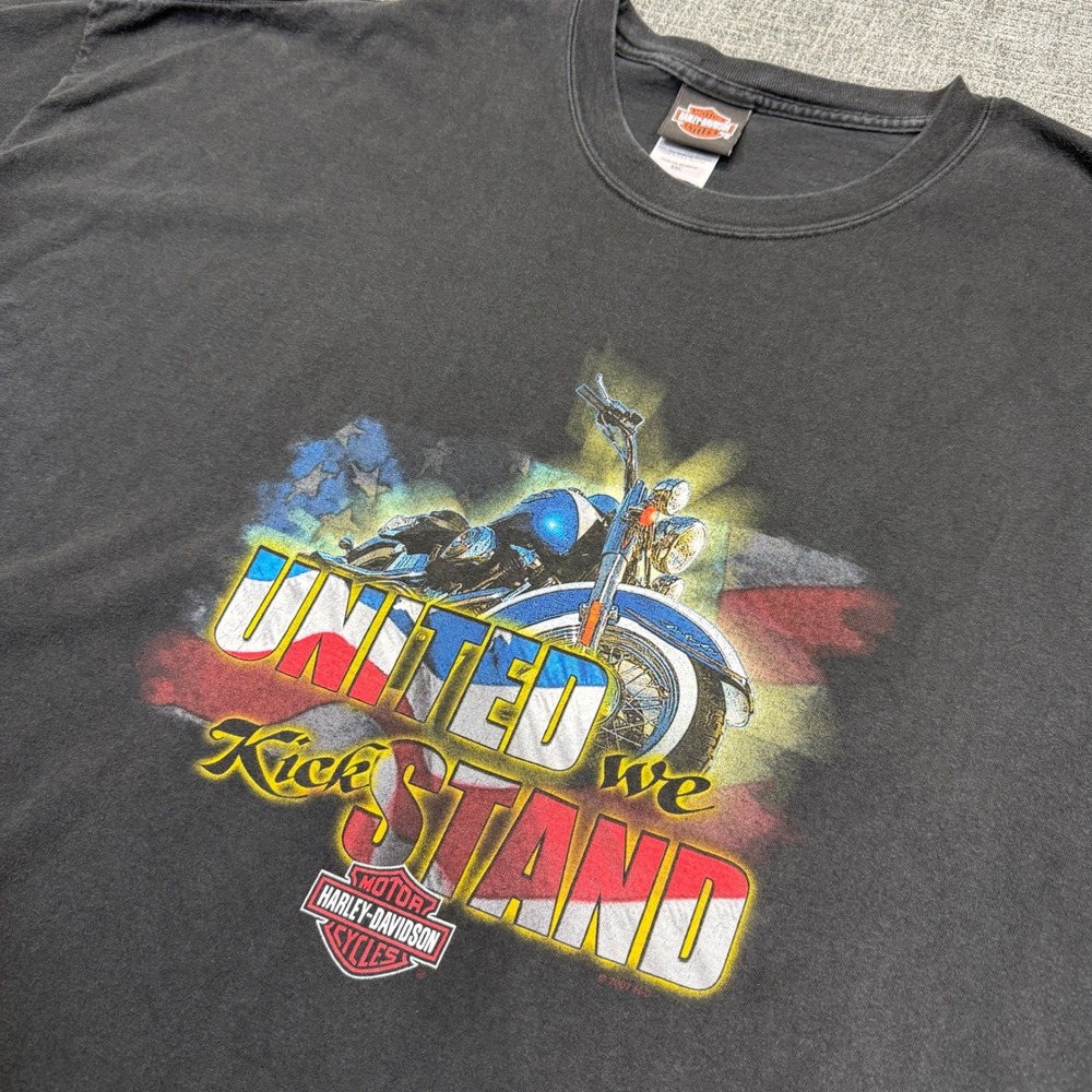 Harley Davidson T Shirt Mens 5XL Black St Joe Missouri 2007 USA Made Biker